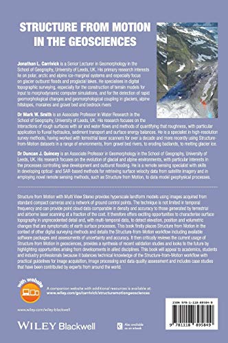 Structure from Motion in the Geosciences (New Analytical Methods in Earth and Environmental Science),Used