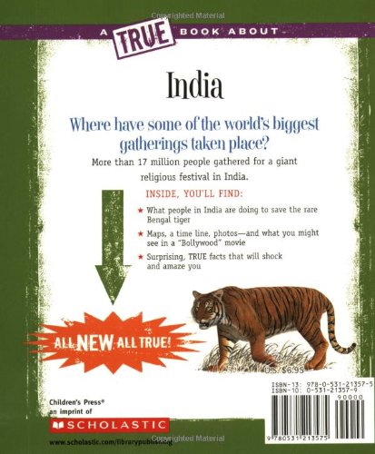 India (A True Book: Geography: Countries),Used