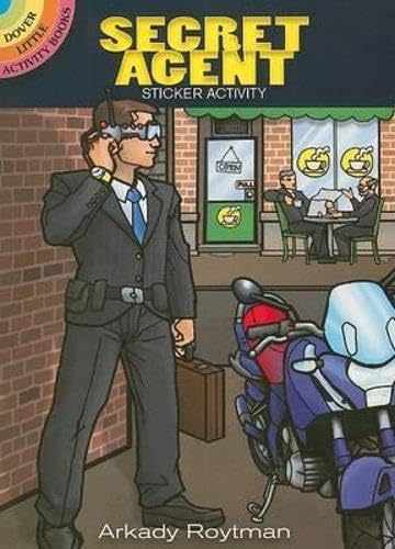 Secret Agent Sticker Activity (Dover Little Activity Books: Fantasy),Used