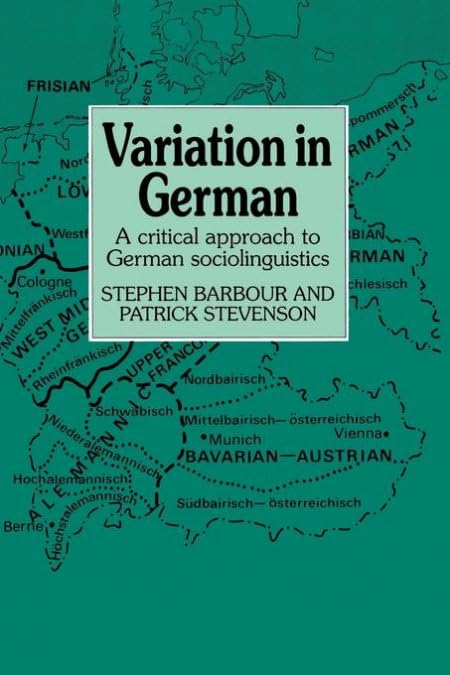 Variation in German: A Critical Approach to German Sociolinguistics,Used