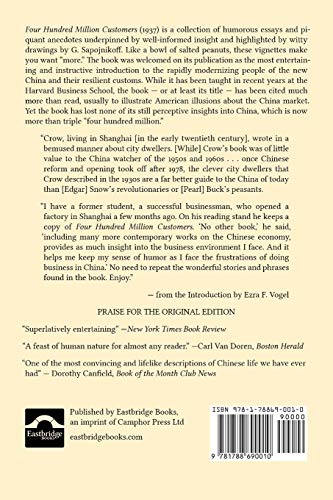 Four Hundred Million Customers: The Experiences  Some Happy, Some Sad of an American in China and What They Taught Him,Used