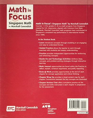 Student Edition 2012: Volume B (Math in Focus: Singapore Math),Used