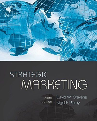 Strategic Marketing (MCGRAW HILL/IRWIN SERIES IN MARKETING),Used