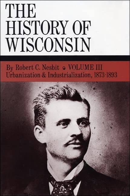 The History of Wisconsin, Volume III: Urbanization & Industrialization 18731893 (Volume 3),Used