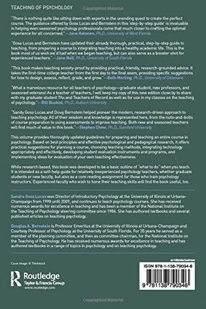Teaching Psychology: A StepByStep Guide, Second Edition,Used