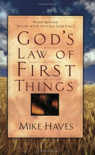 God's Law Of First Things,Used