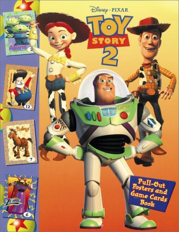 Toy Story 2: Pullout Poster and Trading Card Bk,Used