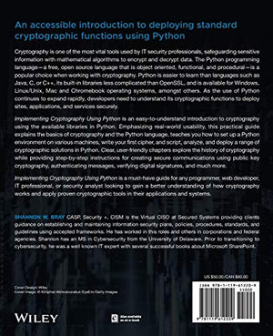 Implementing Cryptography Using Python,Used