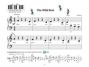 AllInOne Piano Lessons  Book B  Beginner Piano Sheet Music Songbook with Online Audio  Hal Leonard Student Piano Library  By ,New