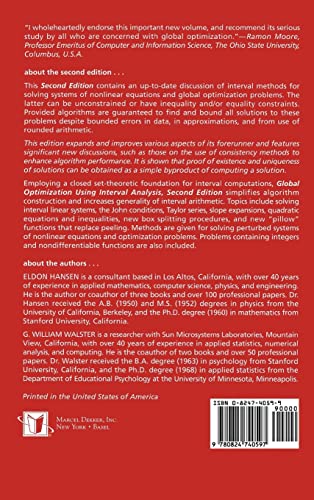 Global Optimization Using Interval Analysis: Revised And Expanded (Pure and Applied Mathematics (M. Dekker)),Used