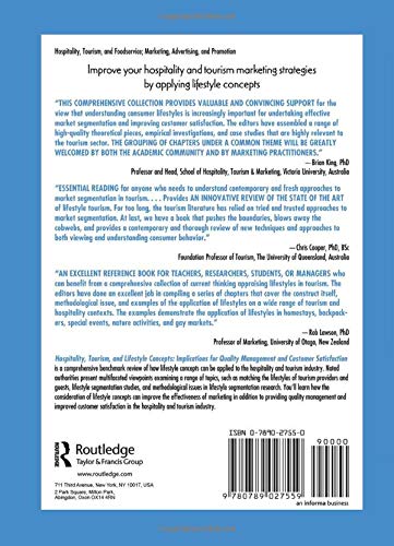 Hospitality, Tourism, and Lifestyle Concepts,Used