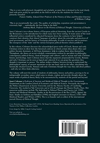 A History of Political Thought: From Ancient Greece to Early Christianity,New