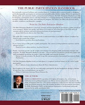 The Public Participation Handbook: Making Better Decisions Through Citizen Involvement,Used