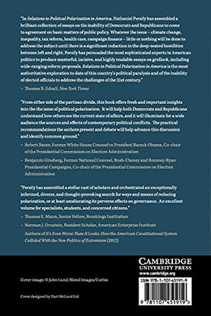 Solutions to Political Polarization in America,Used