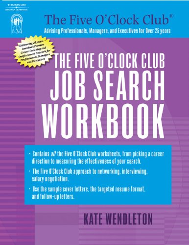 The Five O'Clock Club Job Search Workbook,Used