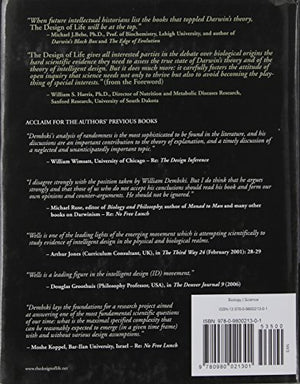 The Design Of Life: Discovering Signs Of Intelligence In Biological Systems,New