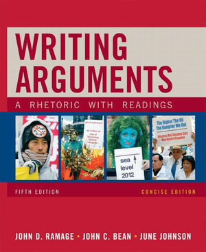 Writing Arguments, Concise Edition: A Rhetoric with Readings (5th Edition),Used