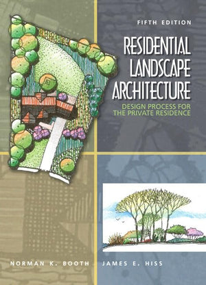 Residential Landscape Architecture: Design Process for the Private Residence,Used