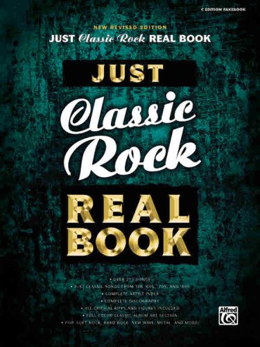 Just Classic Rock Real Book C Edition,Used