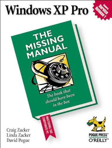Windows XP Professional: The Missing Manual,Used