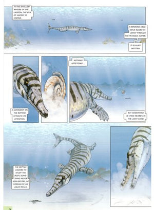 A Jurassic Mystery: Archaeopteryx Pull out Timline of the Dinosaurs World Poster included,Used