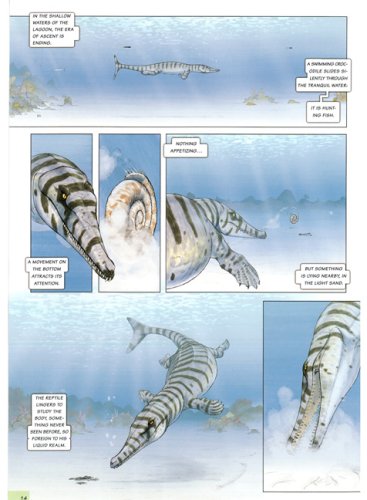 A Jurassic Mystery: Archaeopteryx Pull out Timline of the Dinosaurs World Poster included,Used