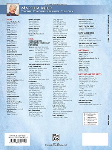 Romantic Sketches, Bk 2: 10 Delightful Solos in Romantic Style,Used