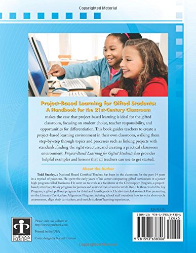 ProjectBased Learning for Gifted Students: A Handbook for the 21stCentury Classroom,Used