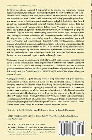 Cartographic Mexico: A History Of State Fixations And Fugitive Landscapes (Latin America Otherwise)