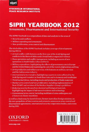 SIPRI Yearbook 2012: Armaments, Disarmament and International Security (SIPRI Yearbook Series),Used