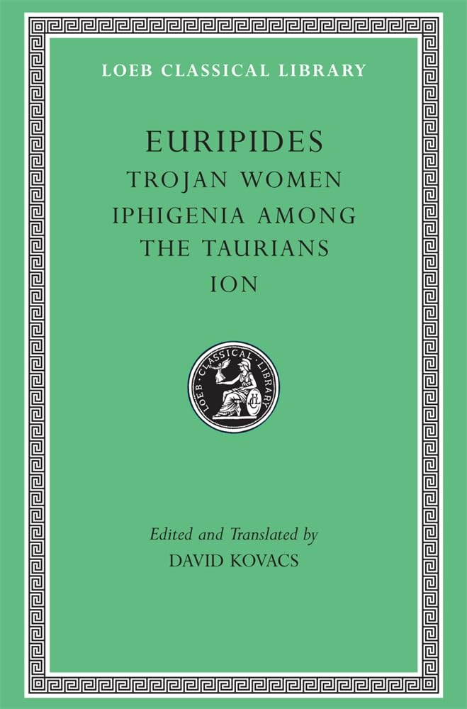 Euripides, Volume IV. Trojan Women. Iphigenia among the Taurians. Ion (Loeb Classical Library No. 10),Used