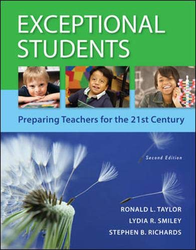 Exceptional Students: Preparing Teachers for the 21st Century,Used