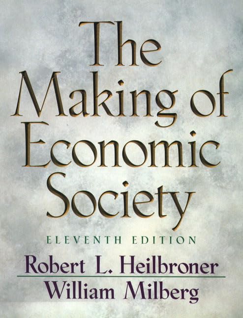 The Making Of Economic Society (11Th Edition),New