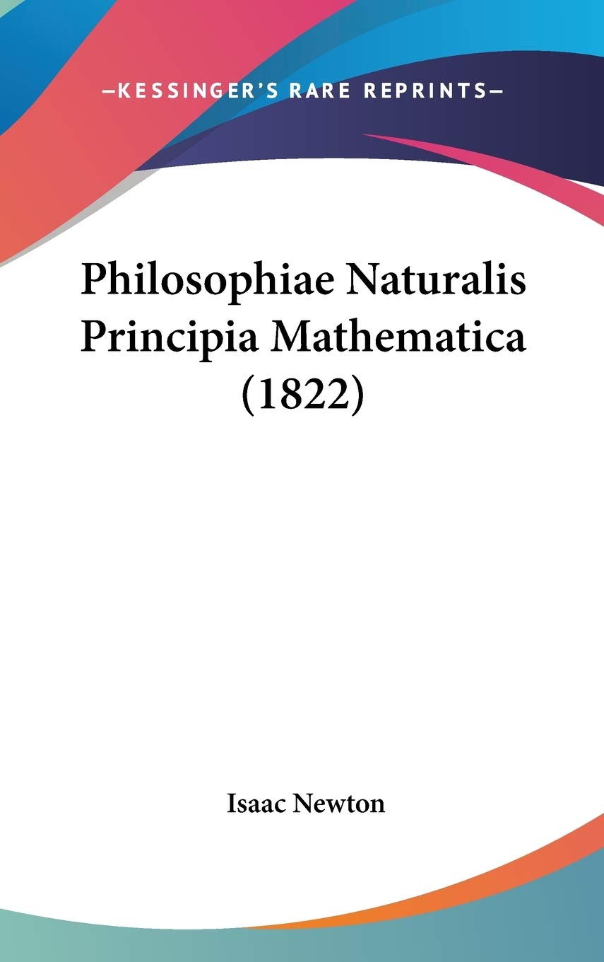 Philosophiae Naturalis Principia Mathematica (1822),Used