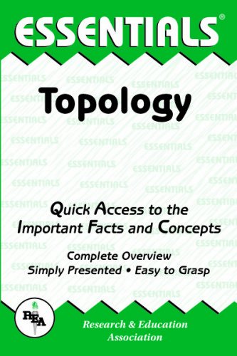 Topology Essentials (Essentials Study Guides),Used