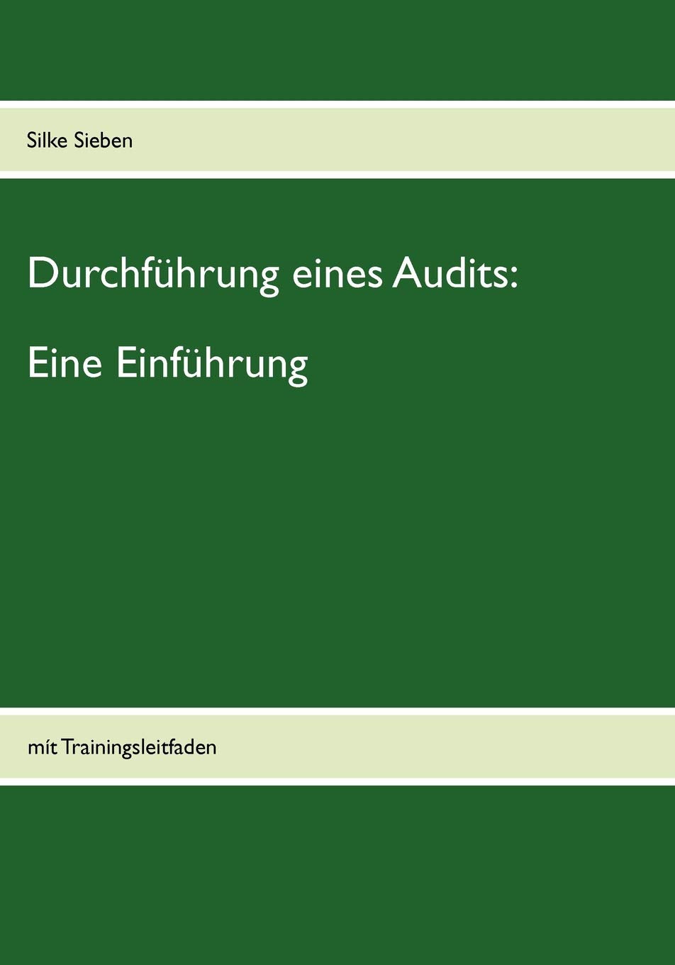 Durchfhrung eines Audits: Eine Einfhrung: mit Trainingsleitfaden (German Edition),Used