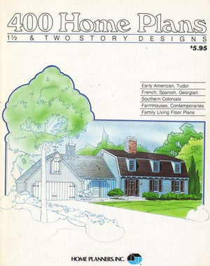 400 Home Plans: 1 1/2 And Two Story Designs,Used