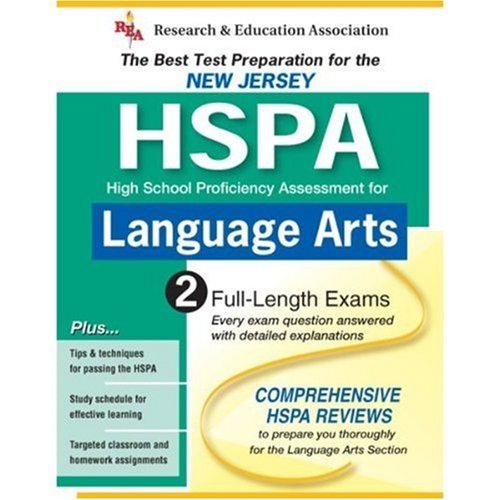 New Jersey HSPA Language Arts Literacy (REA) (Test Preps),Used