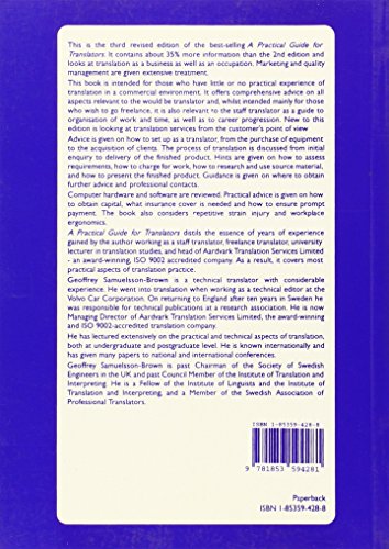 A Practical Guide For Translators (Topics in Translation, 13),Used