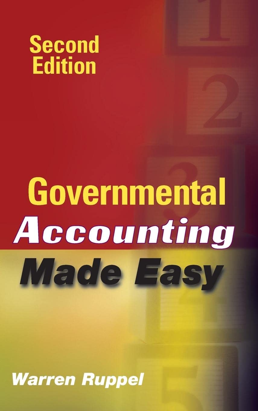 Governmental Accounting Made Easy,Used