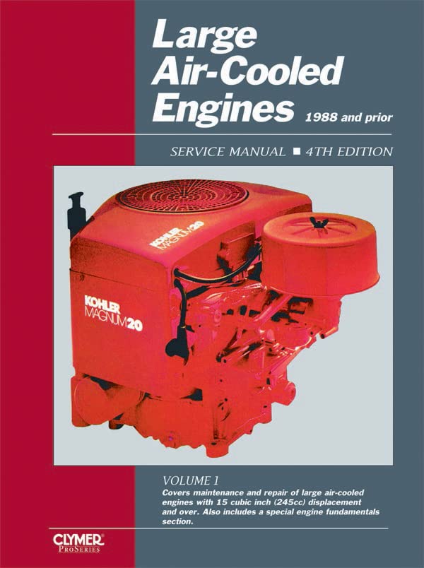Proseries Large Air Cooled Engine Service Manual (1988 & Prior) Vol. 1,Used