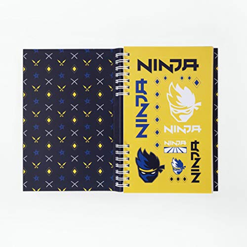 Ninja Notebook: Notebook With Stickers And Tips To Improve Your Egame,Used