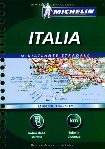 Michelin Miniatlante Stradale Italia (Italian Edition),Used