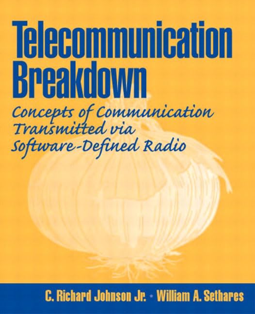 Telecommunication Breakdown: Concepts of Communication Transmitted Via SoftwareDefined Radio,Used