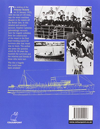 Death in the North Channel: The Loss of the 'Princess Victoria', January 1953,Used
