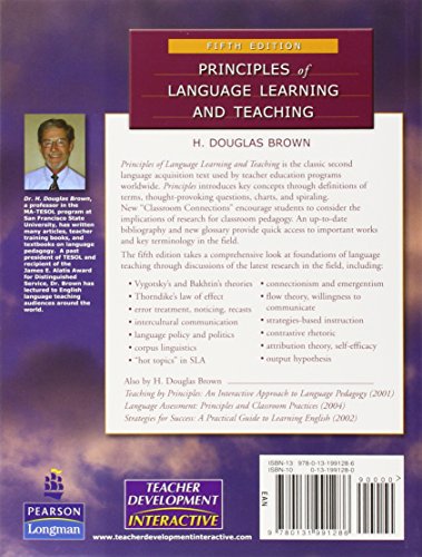 Principles of Language Learning and Teaching (5th Edition),Used