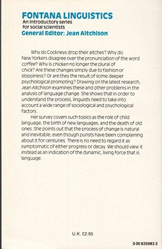 Language change: Progress or decay? (Fontana linguistics),Used