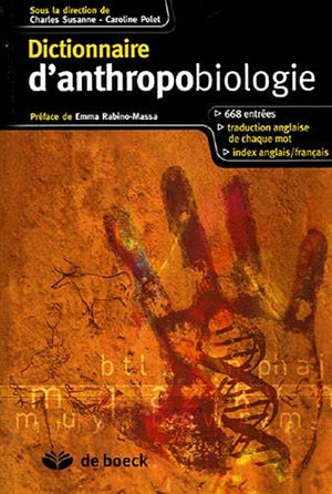 Dictionnaire d'anthropobiologie,Used
