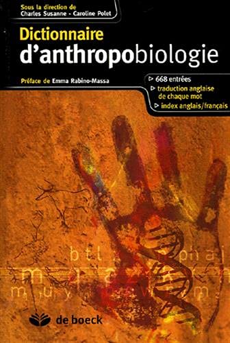 Dictionnaire d'anthropobiologie,Used