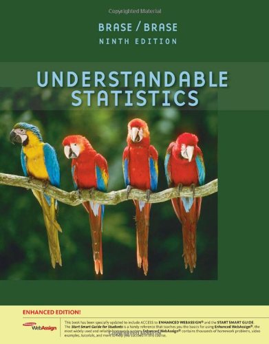 Understandable Statistics, Enhanced Edition (with Enhanced WebAssign 1Semester Printed Access Card),New